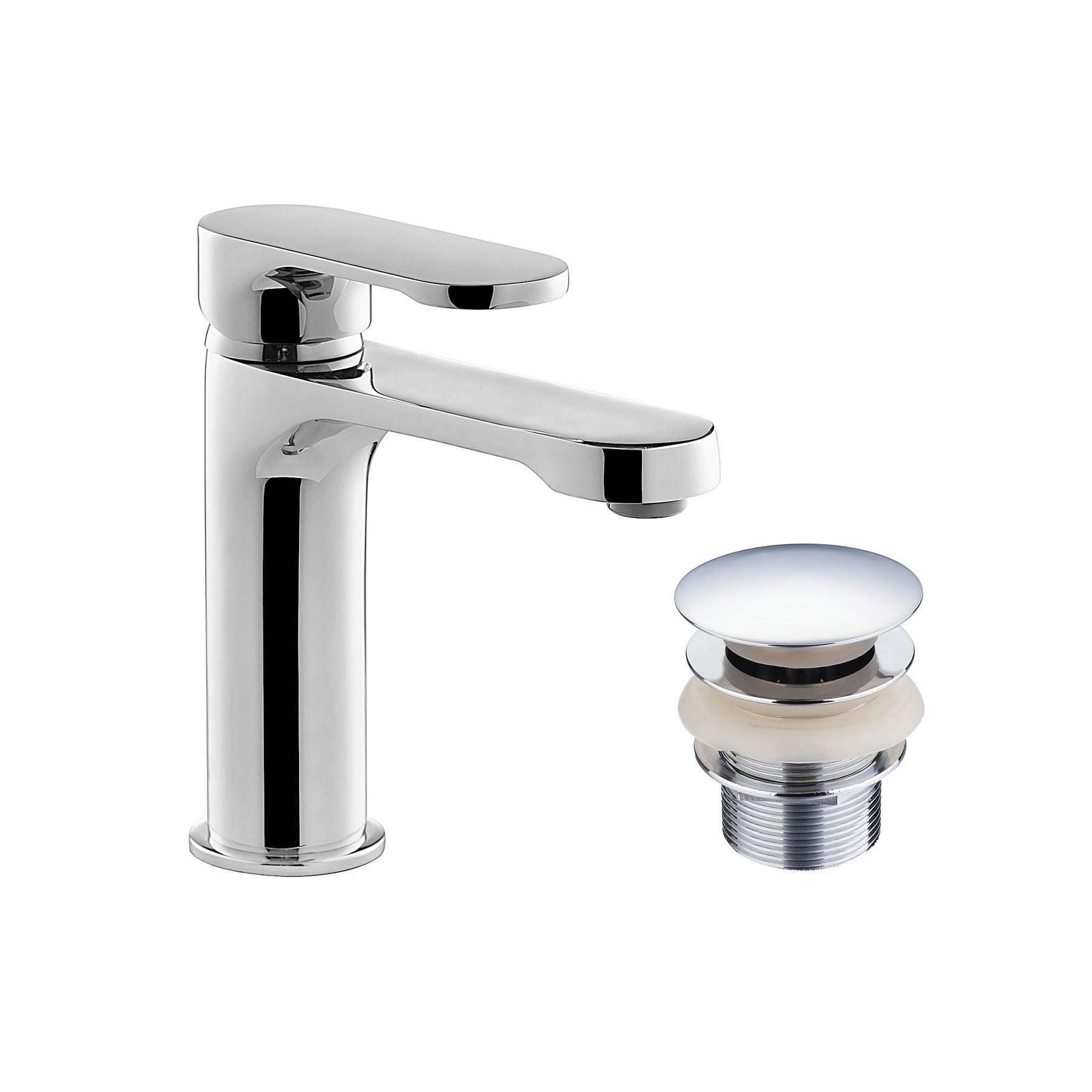 Moon Regular Lavabo Bataryası Otomatik Sifonlu