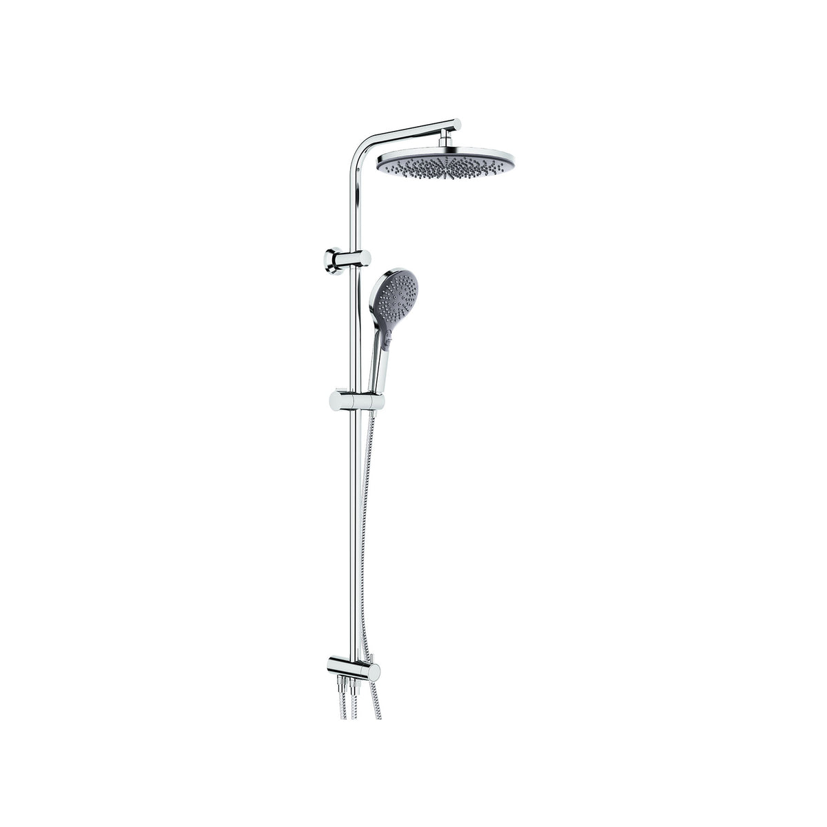 Adell Lotus Rain Duş Seti – Krom