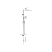 Adell Shelfy Rain Duş Seti – Krom