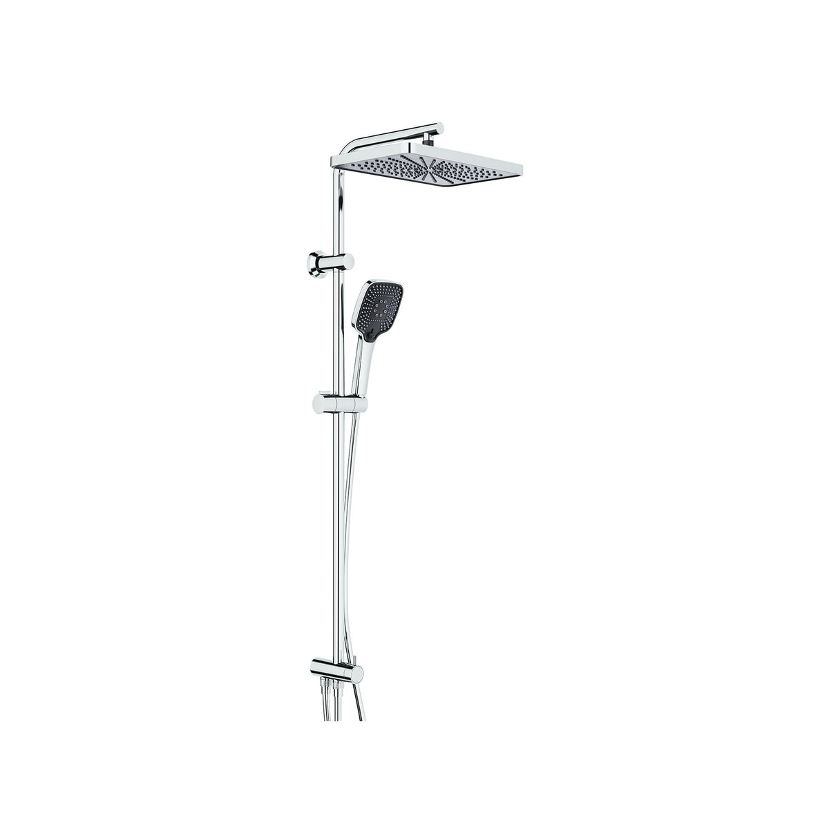 Adell RainPlus Rain Duş Seti – Krom
