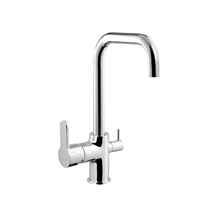 Lento Kitchen Mixer W. Inlet For Filtered Water Swivel Spout Brass Body & Spout